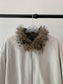 FUR COLLAR ZIP JACKET 2503