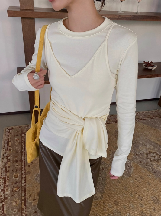V Neck sweat ジプソフィア ジプソフィア トップス gypsohila V Neck Sweat 【新品】 Tops
