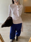 TIE WAIST GATHER TEE 2518