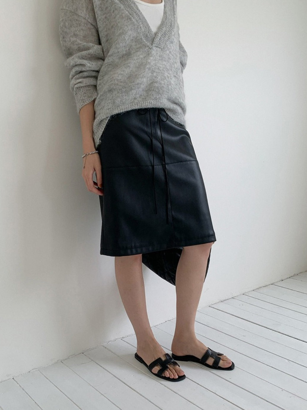 SUEDE MIDI SKIRT 2460