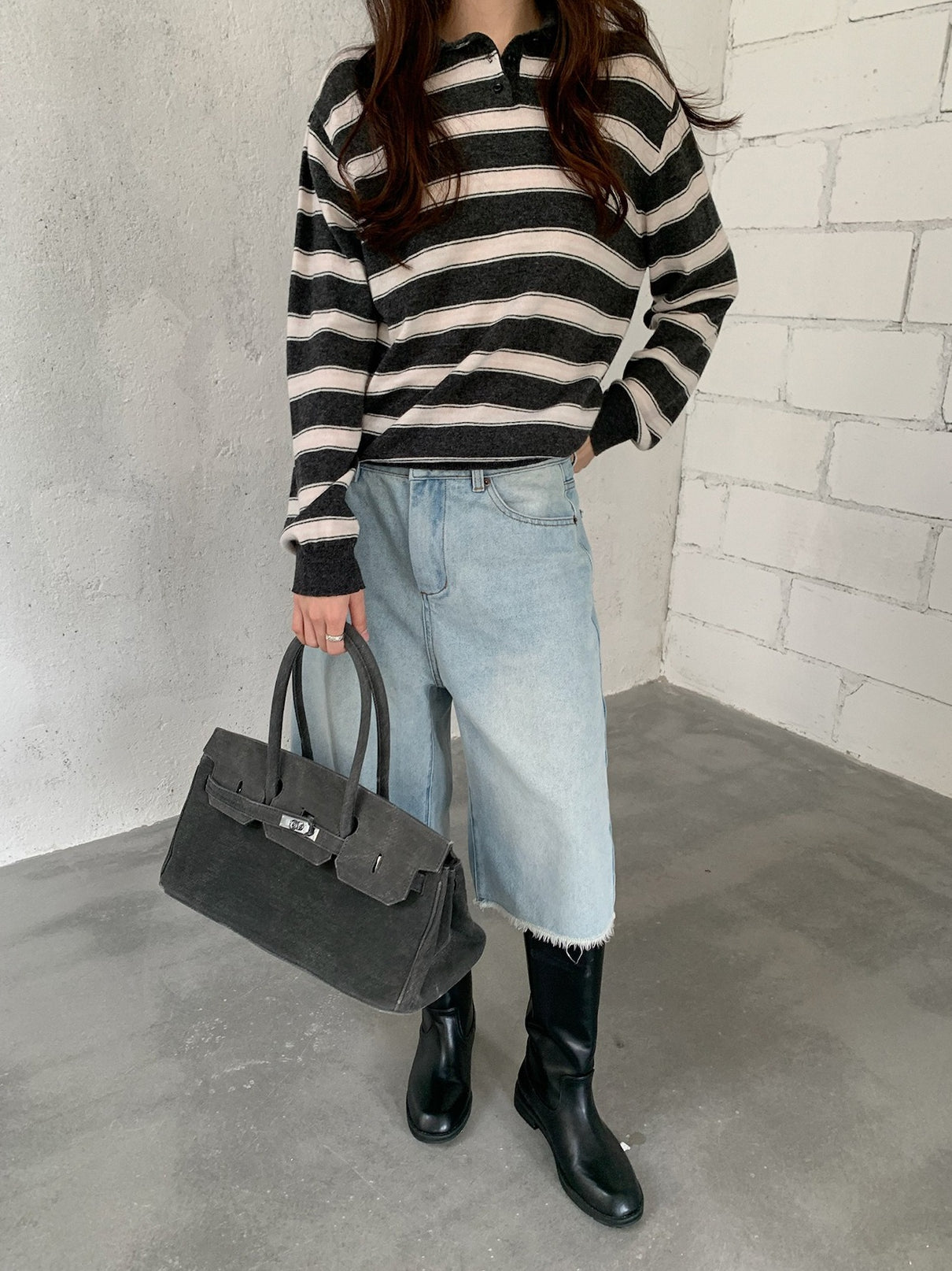 RETRO POLO SWEATER 2449
