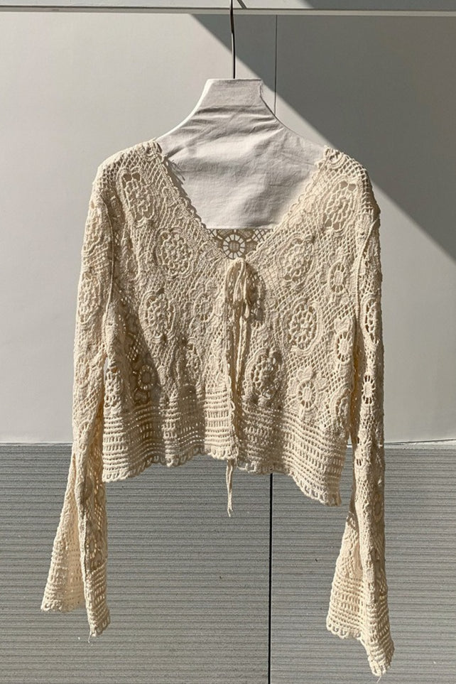 CROCHET LACE CARDIGAN 2315