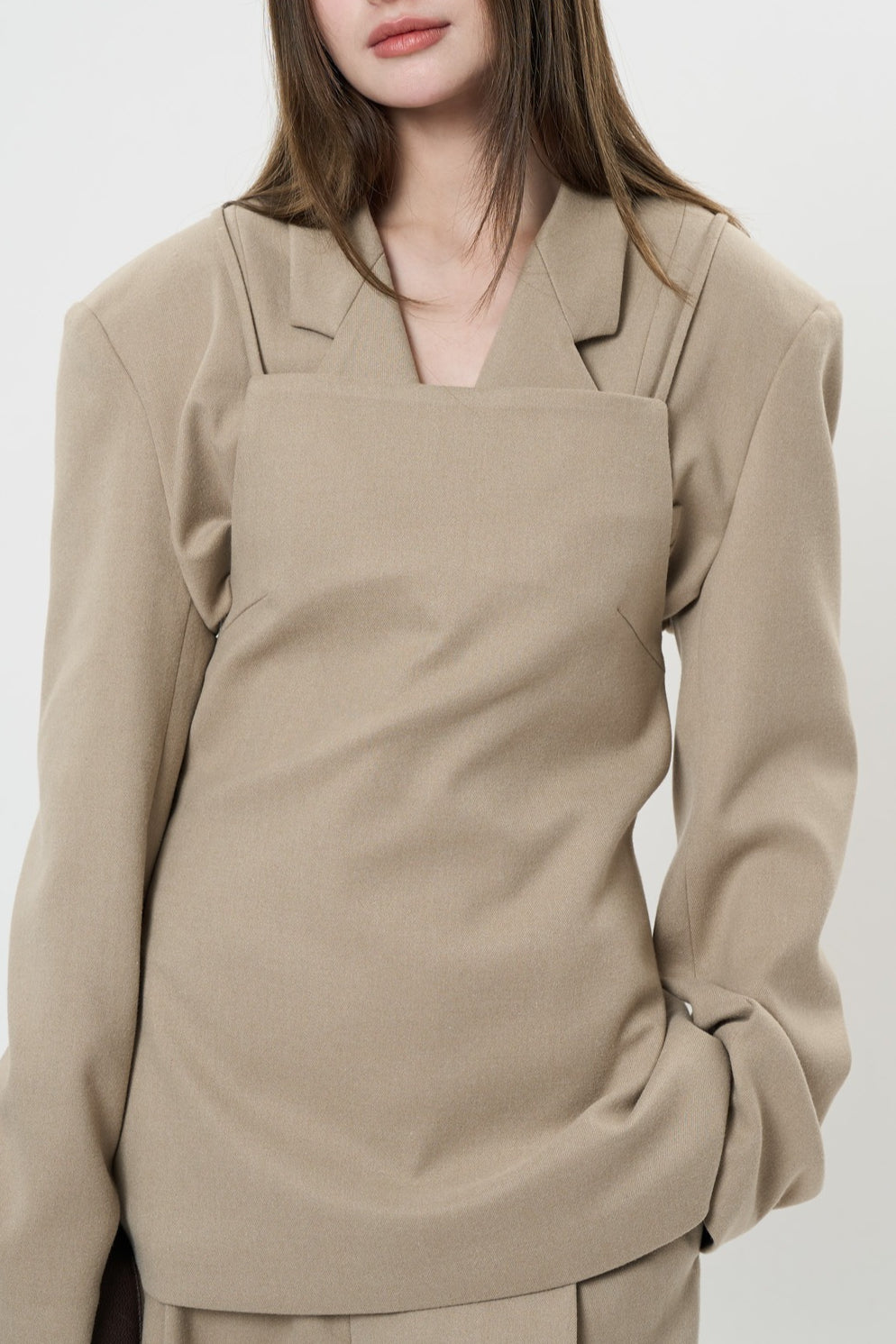 バックリボンキャミソールベスト(SET) 2251