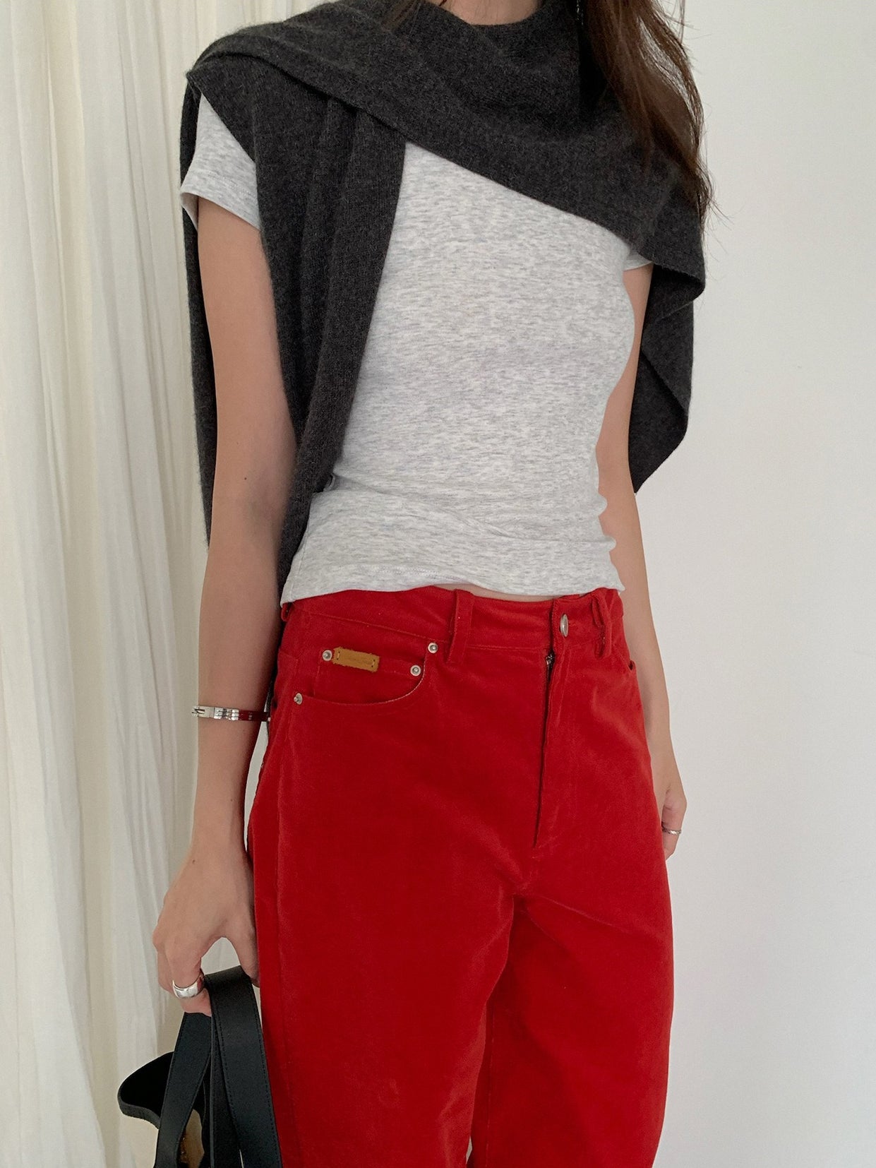 CORDUROY RETRO PANTS 2492
