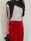 CORDUROY RETRO PANTS 2492