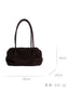 SUEDE WIDE BOSTON BAG 2495