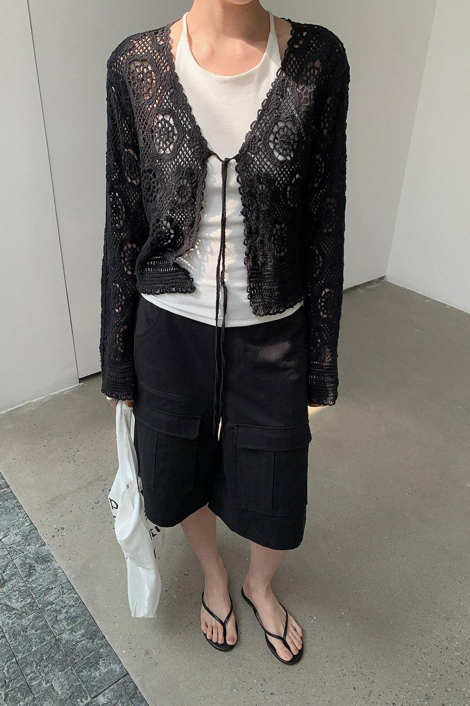 CROCHET LACE CARDIGAN 2315