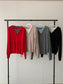 LAYERED-LOOK MINIMAL KNIT 2454