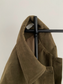 SUEDE HEM LOOP TIE JACKET 2132