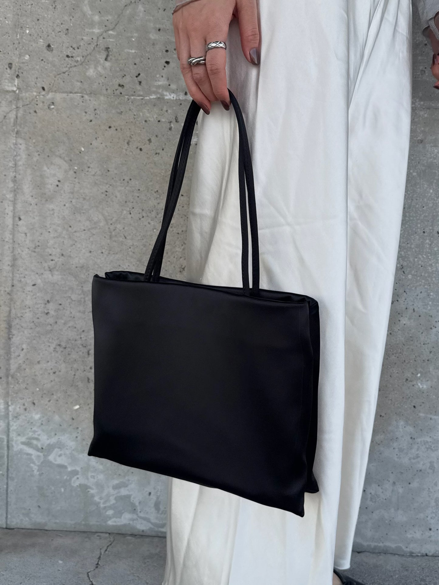 SATIN MINI TOTE BAG 2517