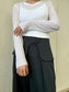 LAYERED FLAP TUCK PANTS 2130