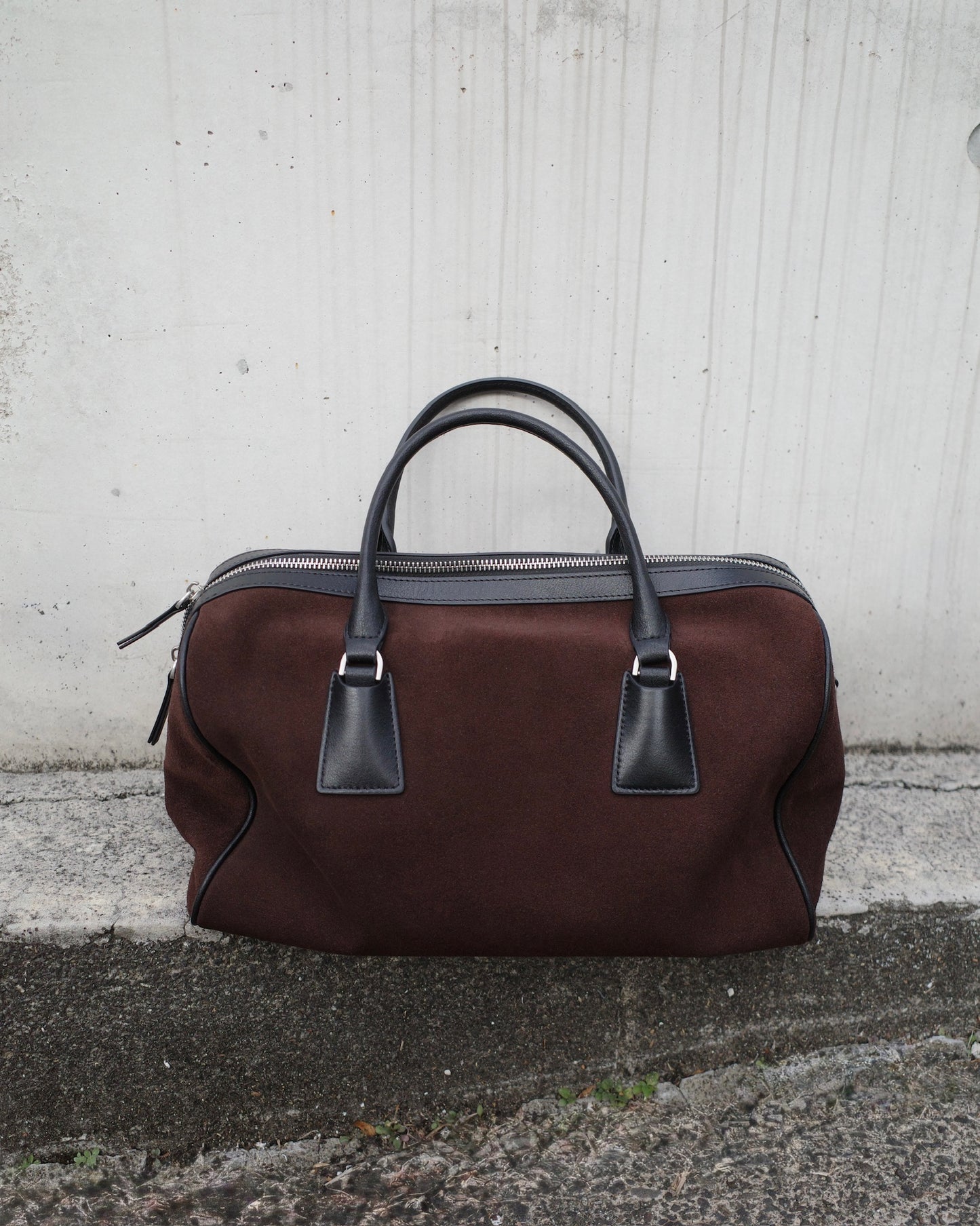 ソフトスエードボストンバッグ 2215