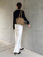 SUEDE WIDE BOSTON BAG 2495
