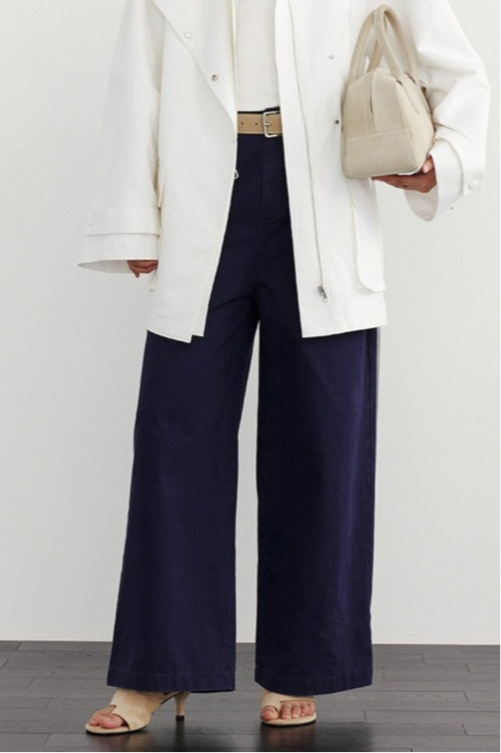 WIDE-LEG DENIM PANTS 2129