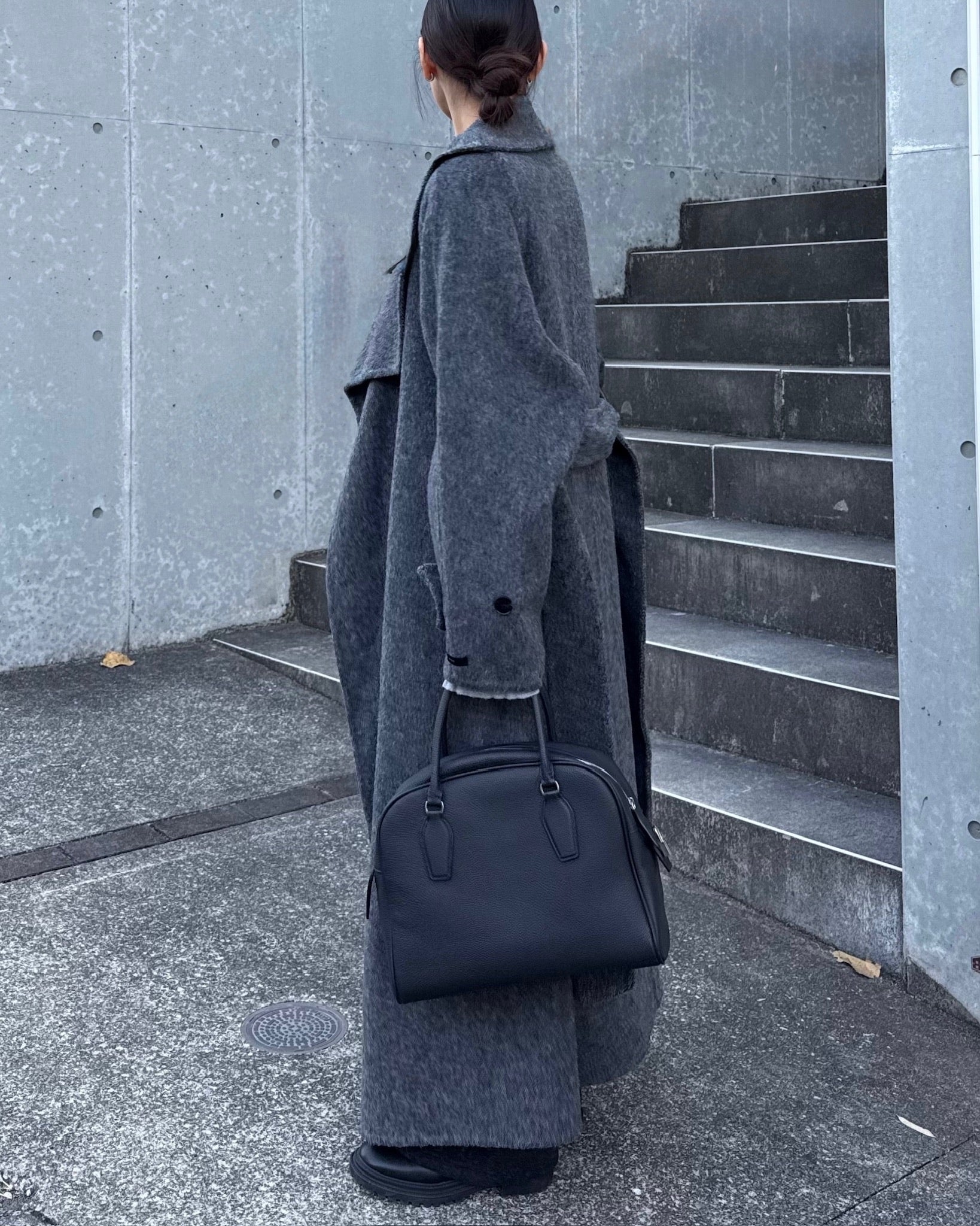 ロングコート syte ウールスタンドカラーロングコート 2232 – gypsophila