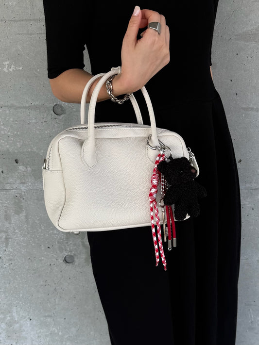 2WAY DOUBLE ZIP MINI BOSTON BAG 2351