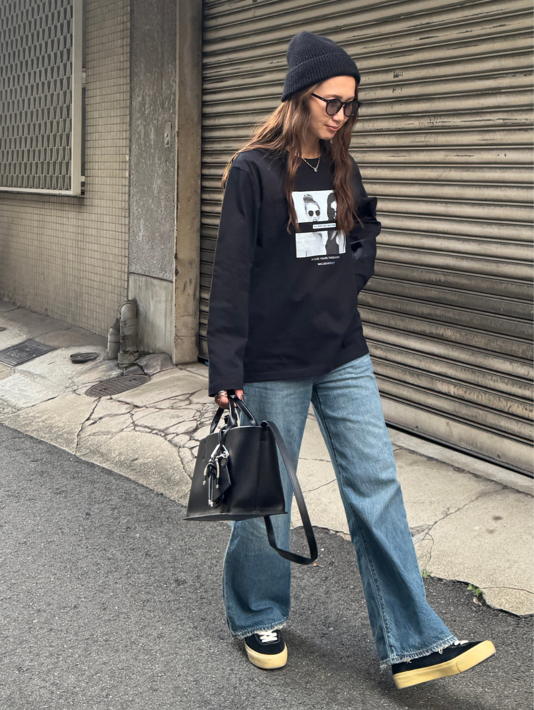 PHOTO PRINT T-SHIRT × chiiica05