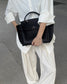 2WAY SQUARE LEATHER BAG 1911