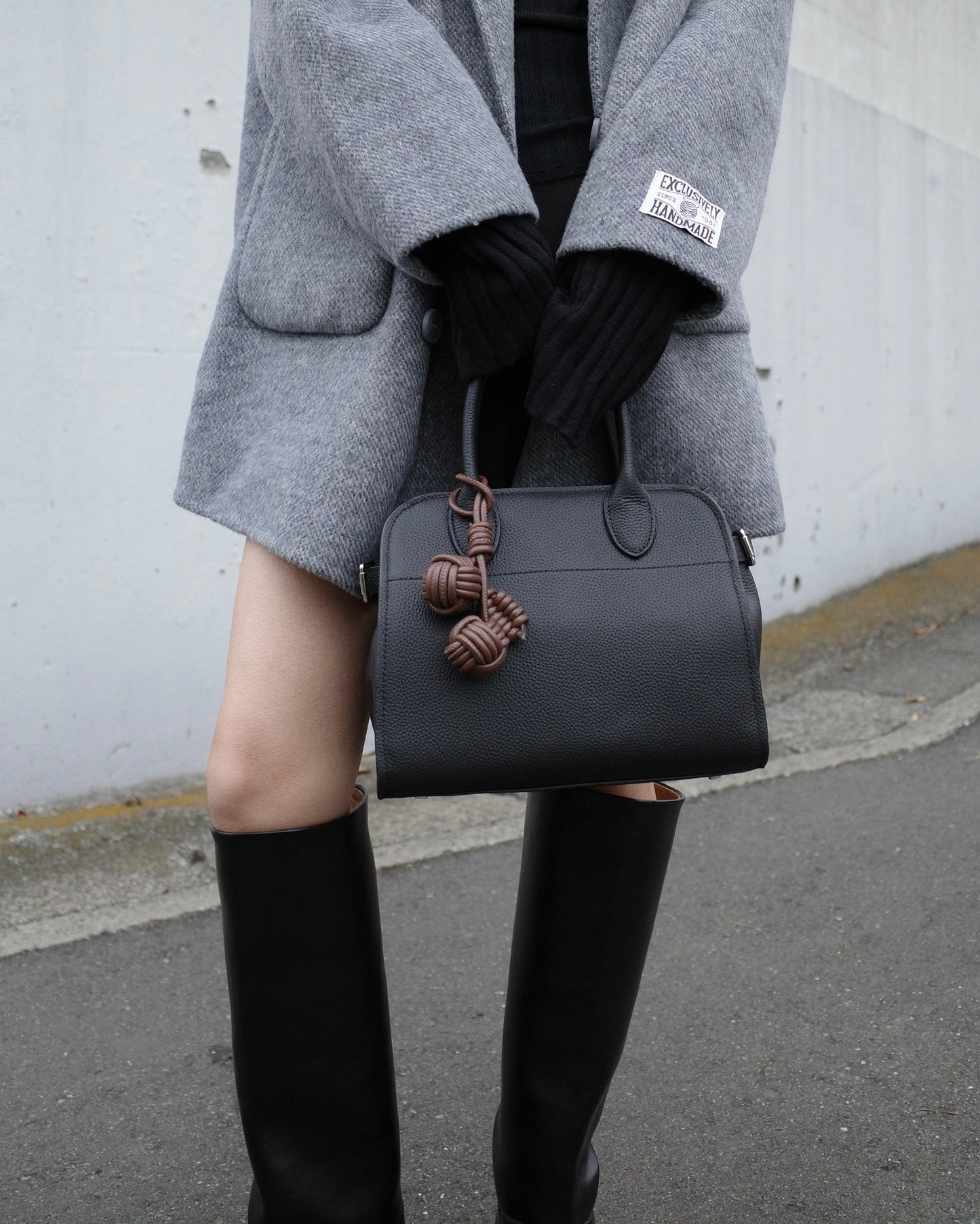 【予約商品】ベルトボストンバッグ(ミニ) 2066 ※12月中旬順次発送