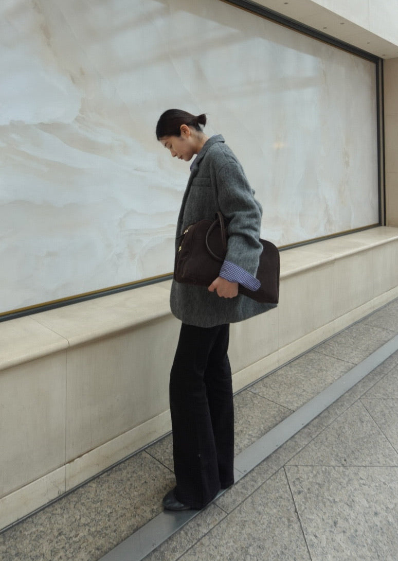 【再販】ミドル丈オーバーサイズシャギーコート 1227