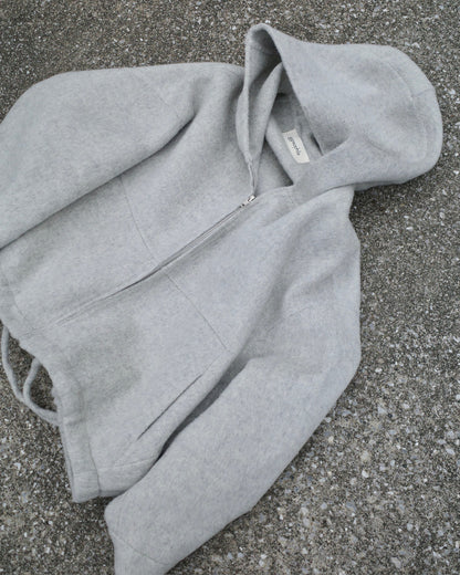 ボリュームウールパーカー2228