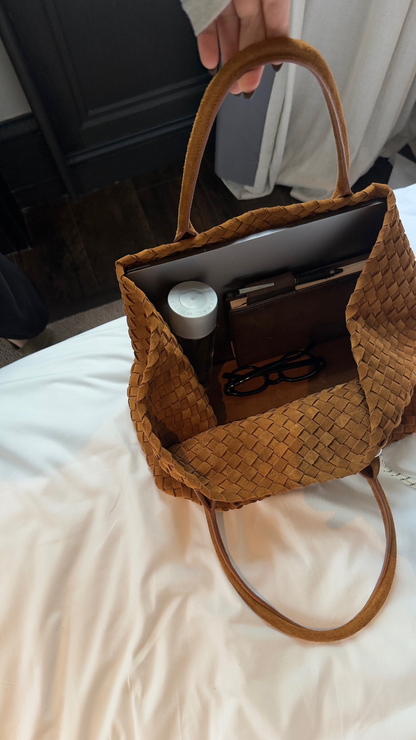 スエードレザーバッグ 2216