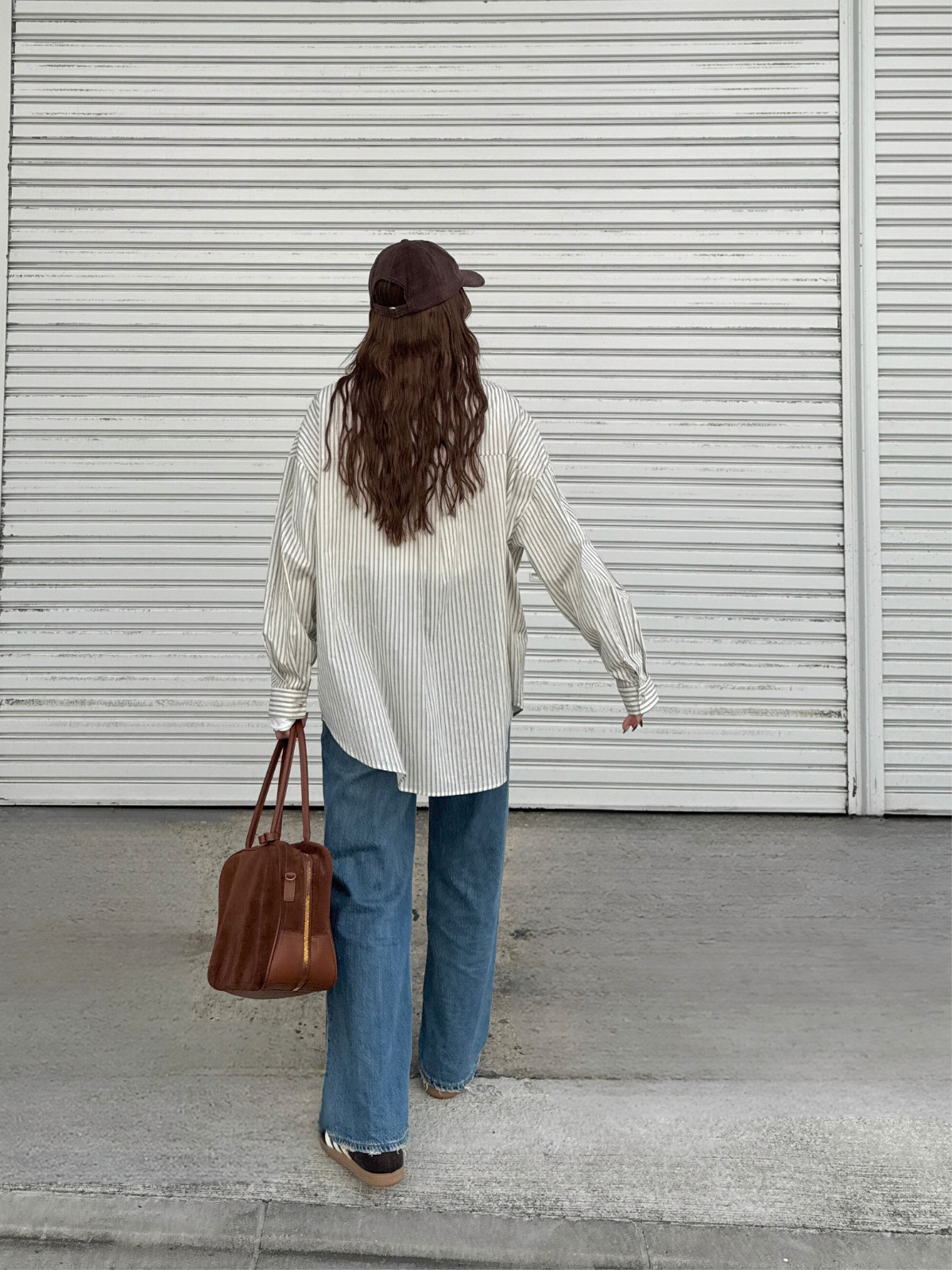 NUANCE STRIPE SHIRT × chiiica04