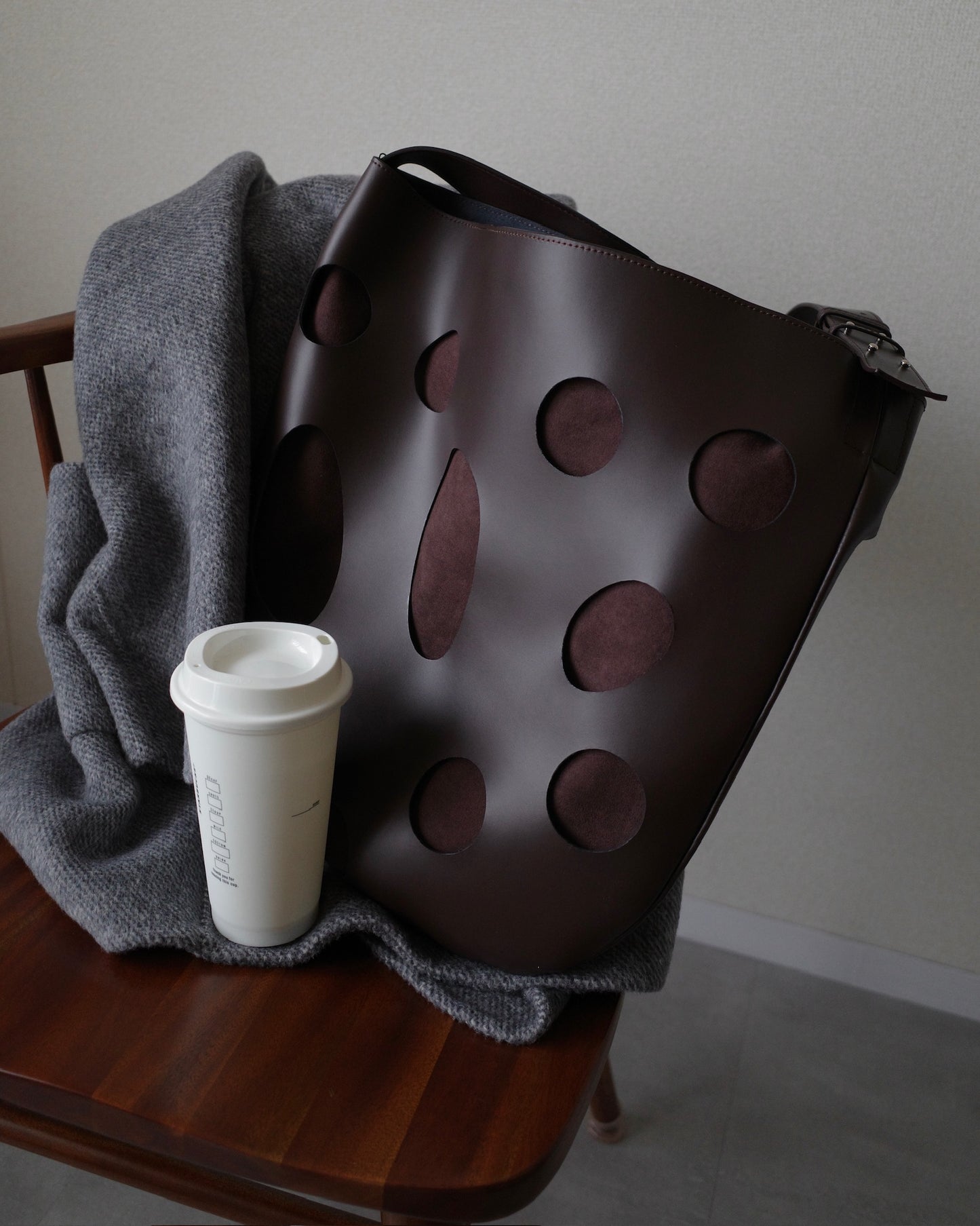 ホールデザインレザーバッグ 2141