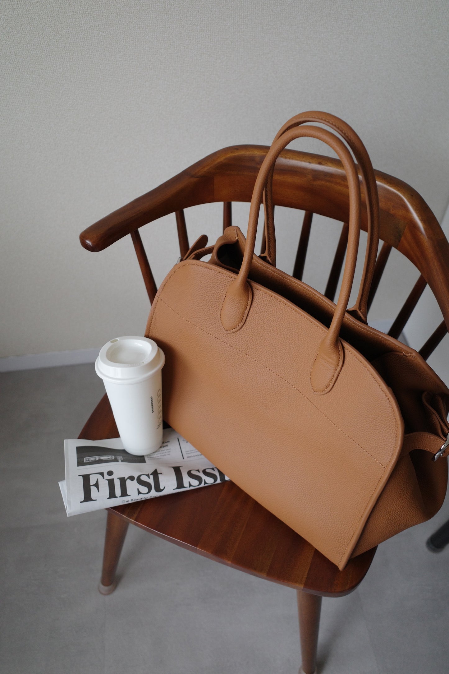 【予約商品】ベルトボストンバッグ(ラージ) 1425 ※12月中旬順次発送(Blackのみ)