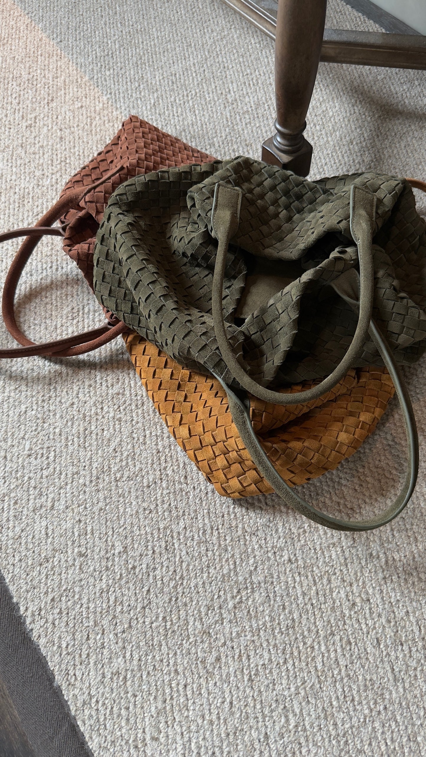 スエードレザーバッグ 2216