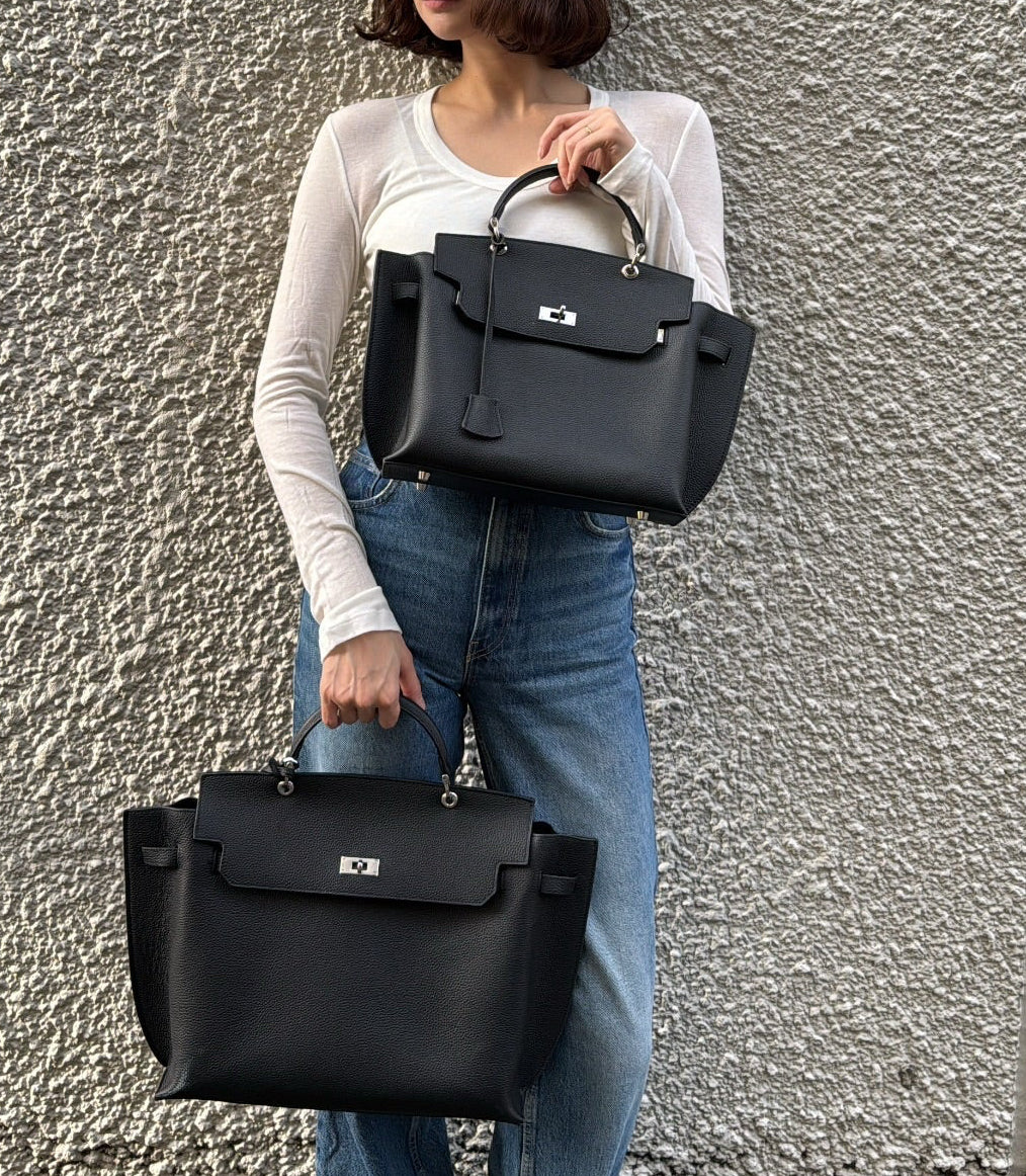 【予約商品】2WAYスクエアレザーバッグ 1911※12月中旬順次発送