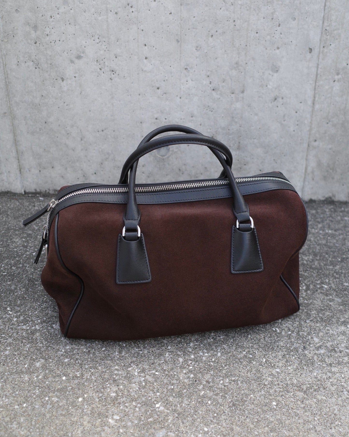 ソフトスエードボストンバッグ 2215