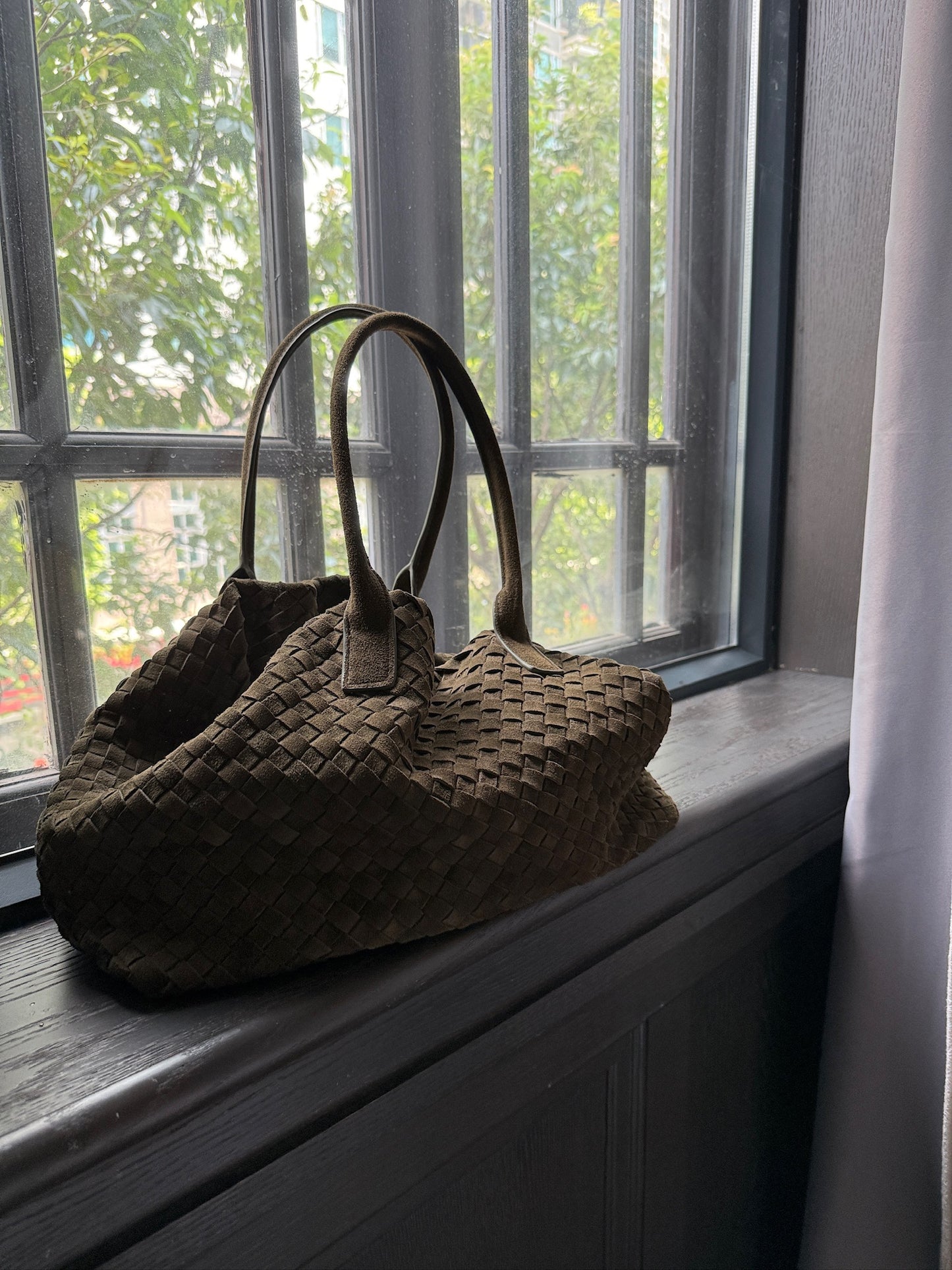 スエードレザーバッグ 2216