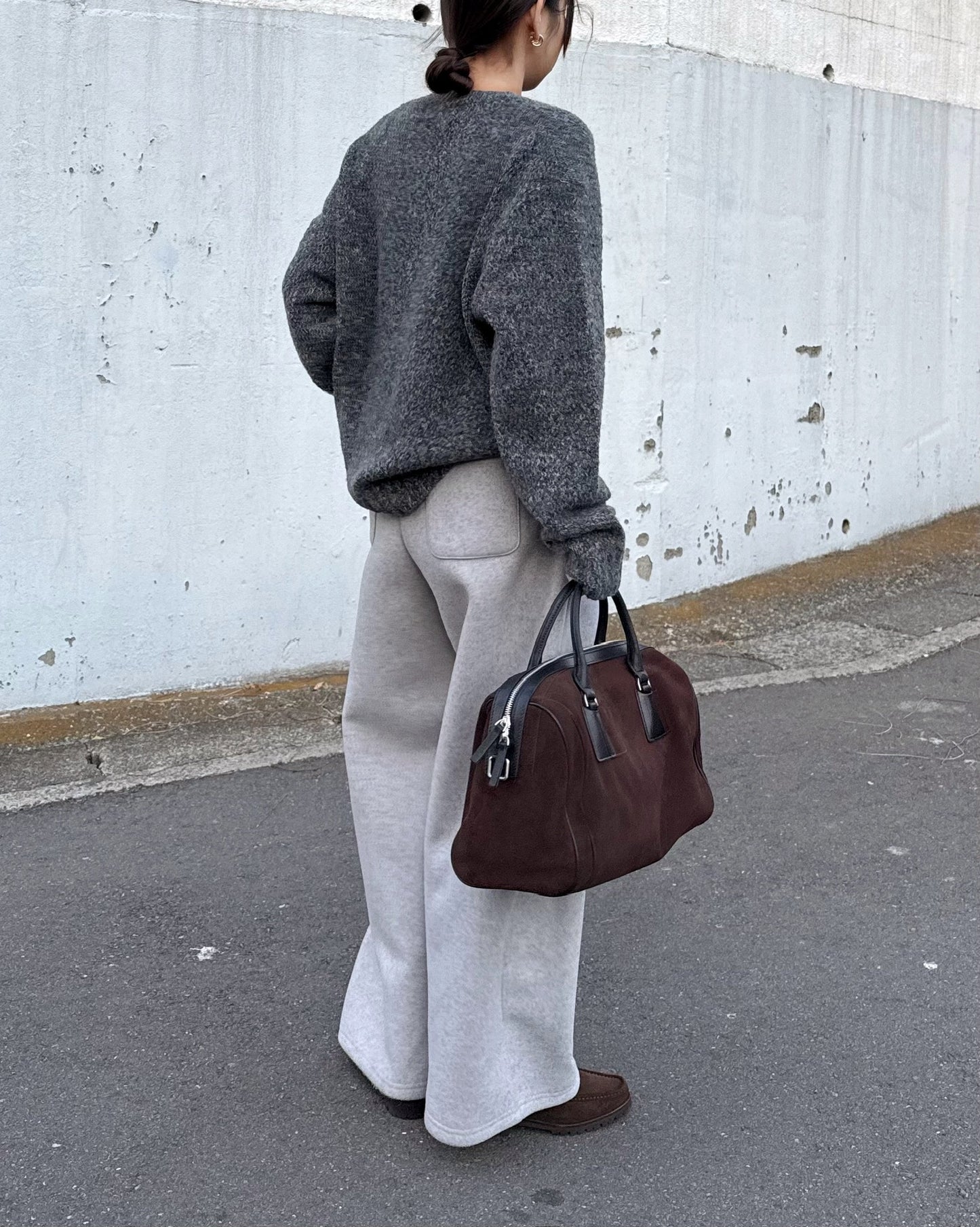 STRAIGHT WIDE PANTS 2222