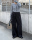 STRAIGHT WIDE PANTS 2222