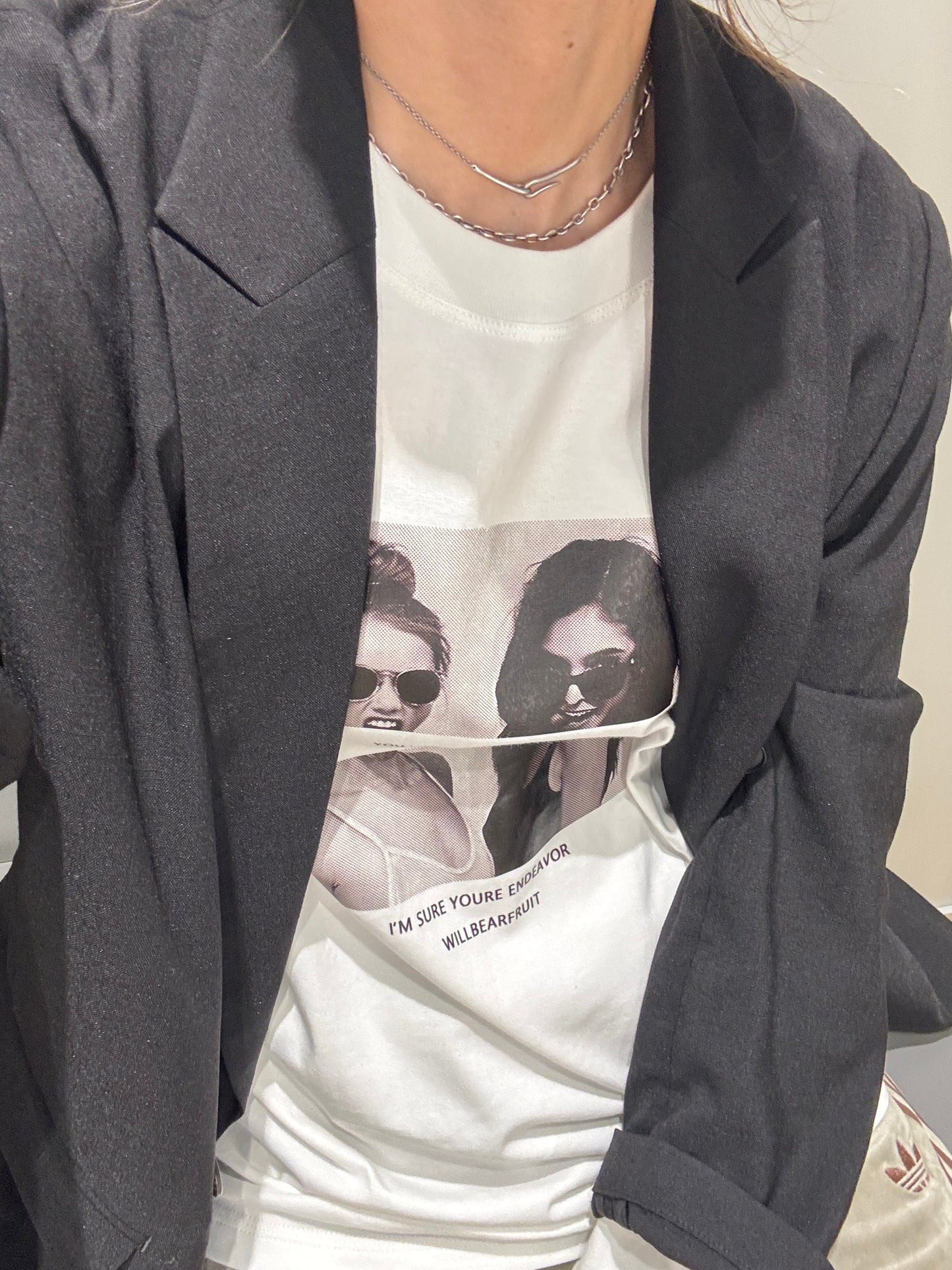 PHOTO PRINT T-SHIRT × chiiica05