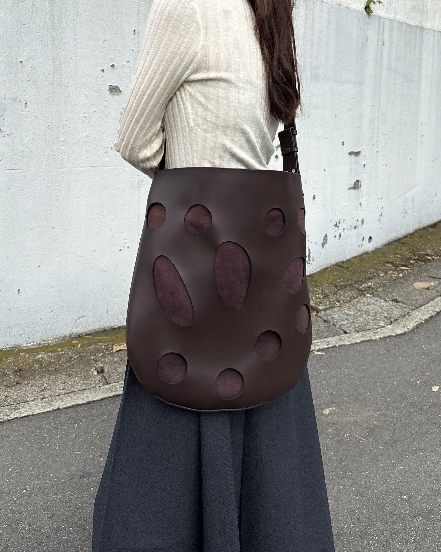 ホールデザインレザーバッグ 2141