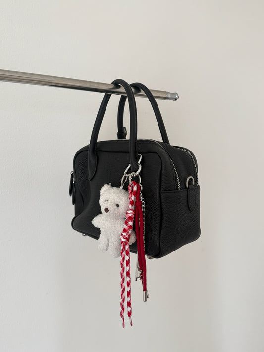 2WAY DOUBLE ZIP MINI BOSTON BAG 2351