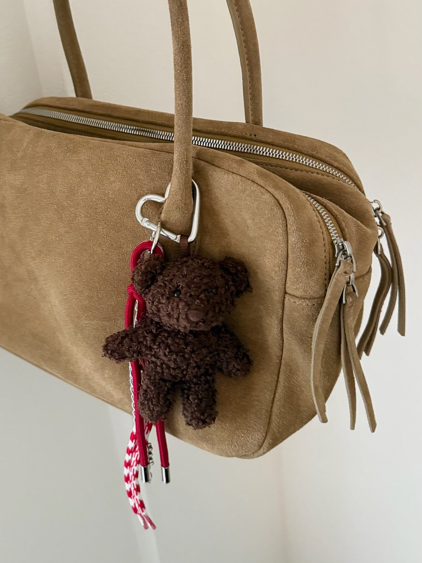FLUFFY TEDDY BEAR CHARM 2496