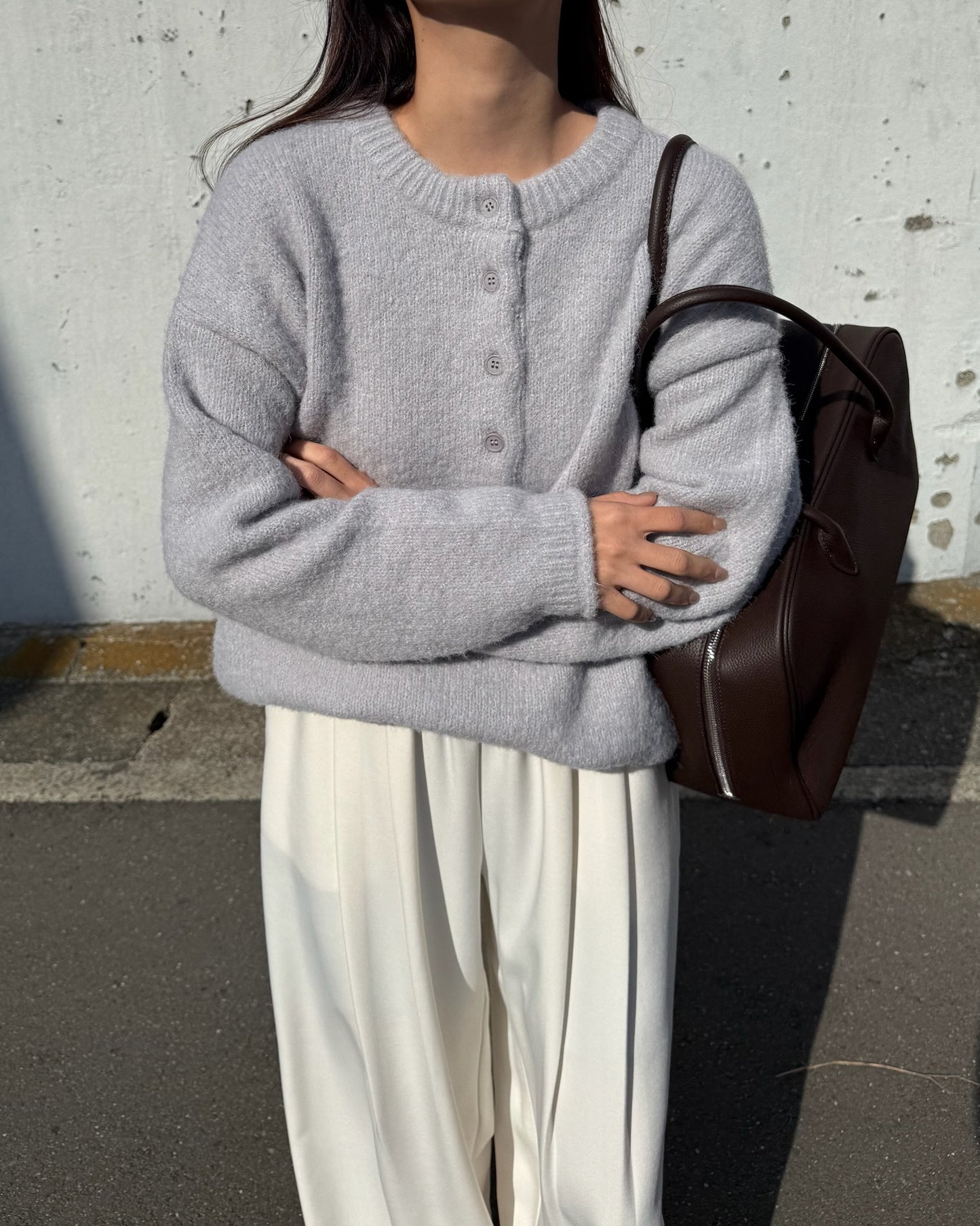 ヘンリーネックオーバーサイズニット2230