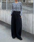 STRAIGHT WIDE PANTS 2222