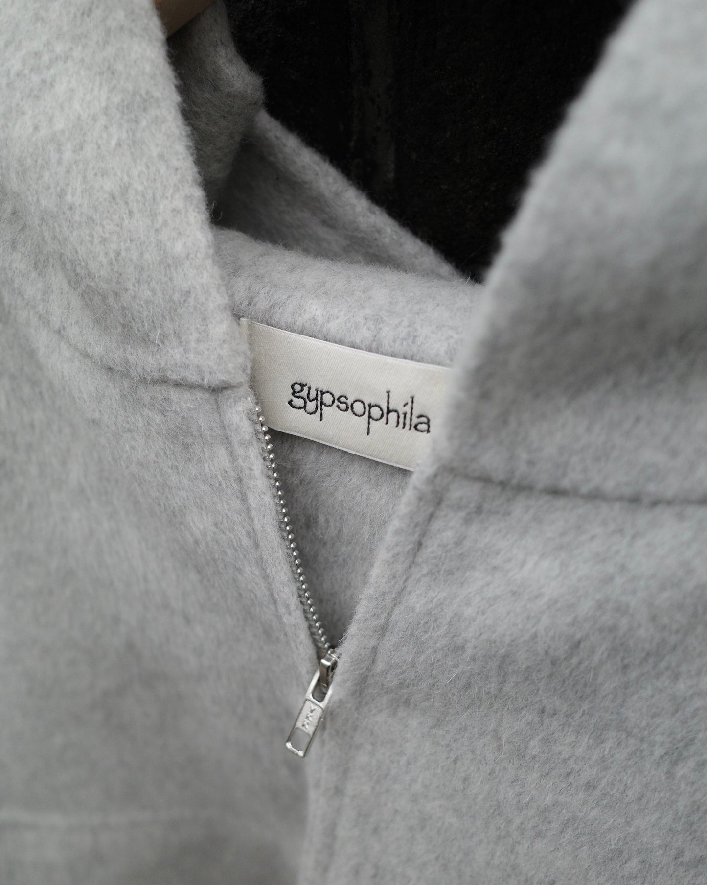 ボリュームウールパーカー2228