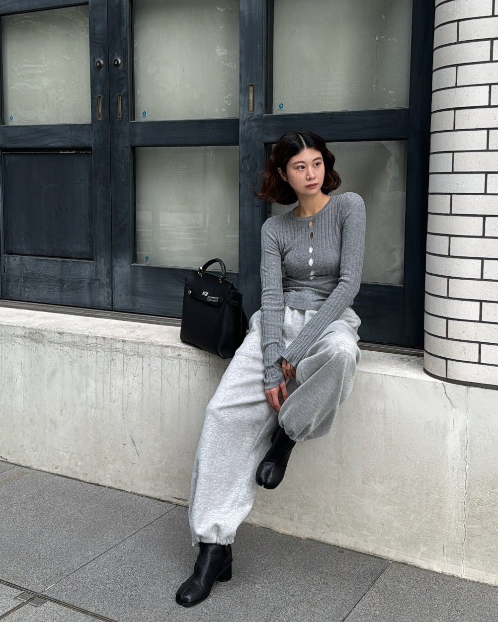 【予約商品】2WAYスクエアレザーバッグ 1911※12月中旬順次発送