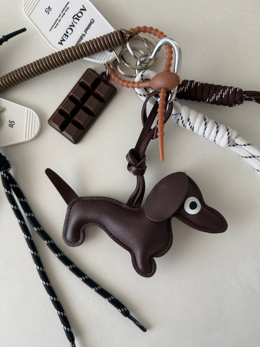 DACHSHUND BAG CHARM 1777