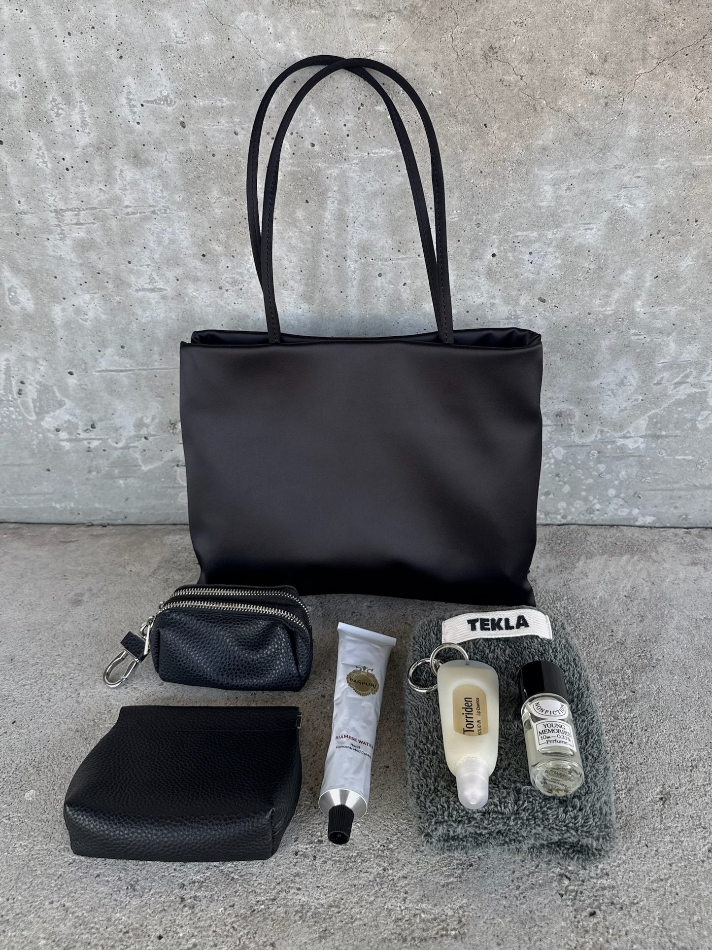 SATIN MINI TOTE BAG 2517