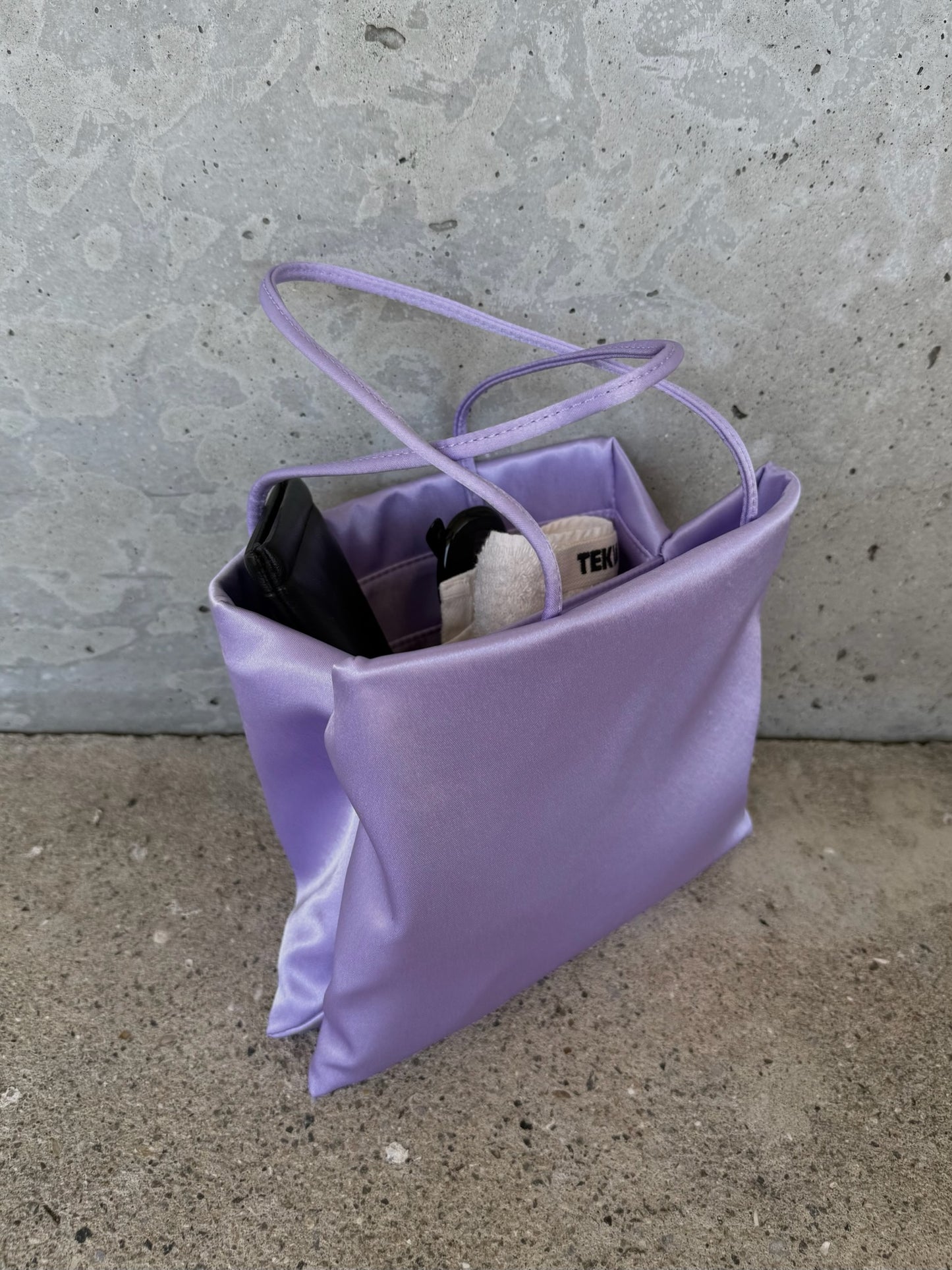 SATIN MINI TOTE BAG 2517