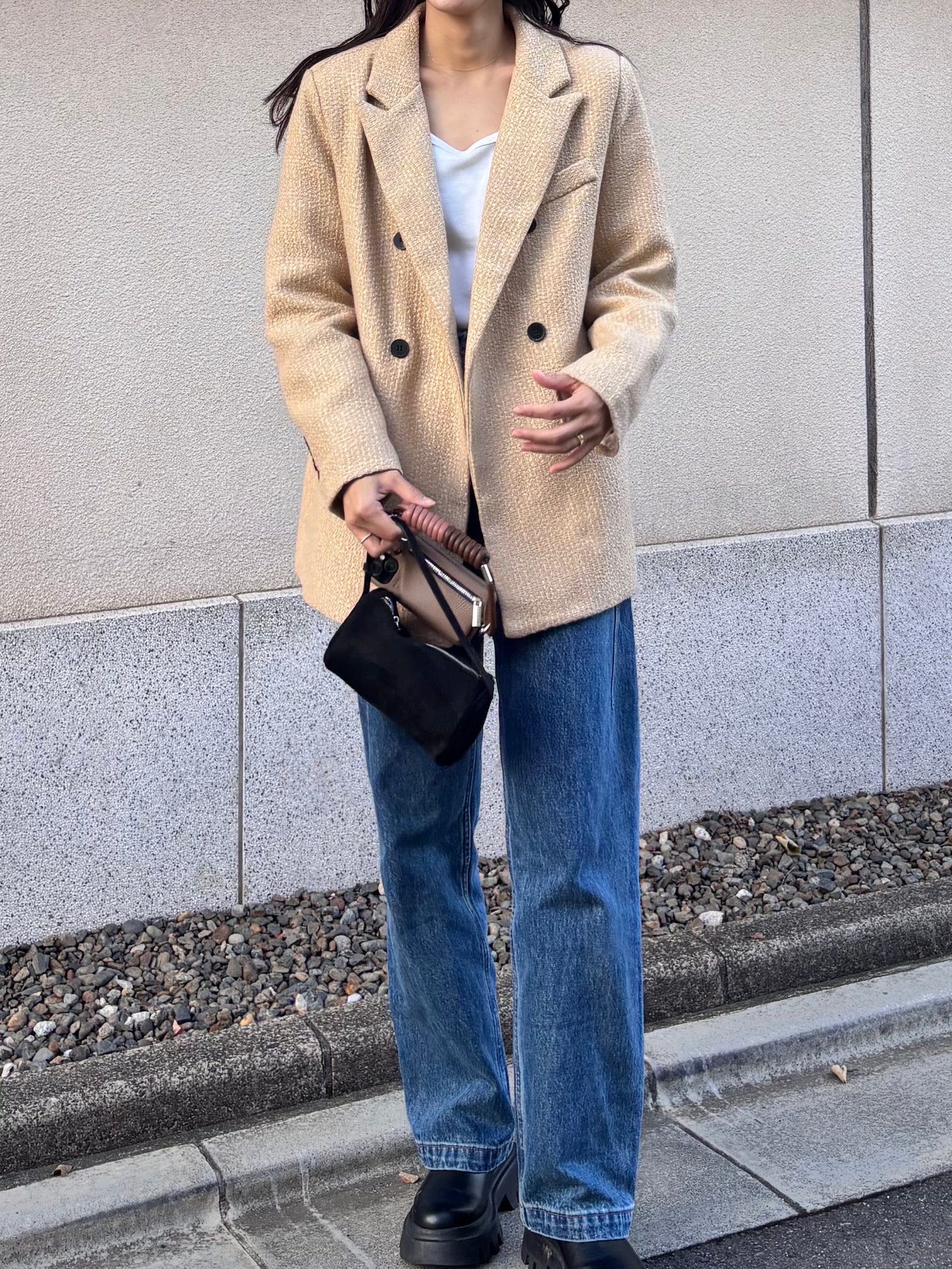 MANNISH TWEED JACKET × ai06