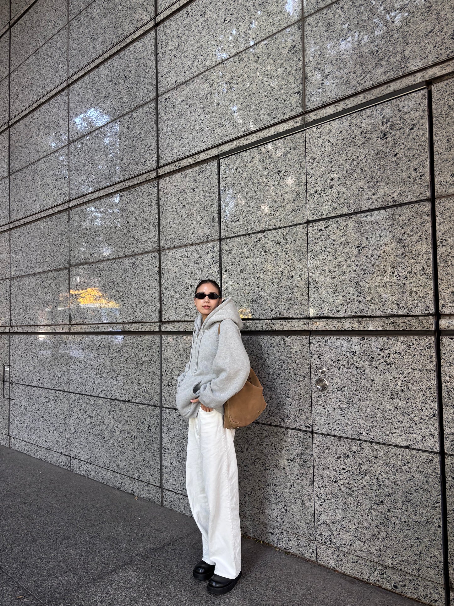 RAGLAN VOLUME-SLEEVE HOODIE × ai01