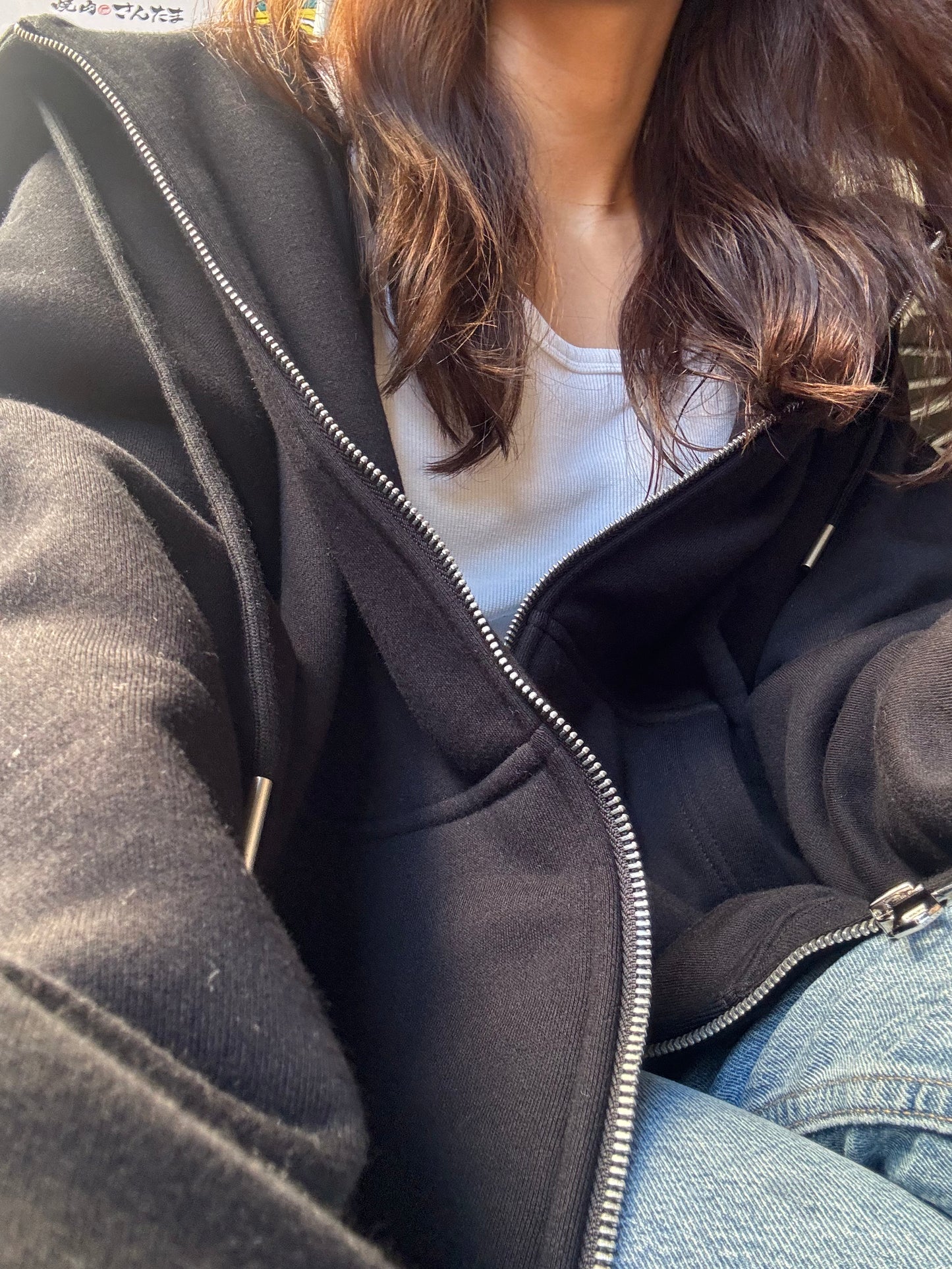 RAGLAN VOLUME-SLEEVE HOODIE × ai01