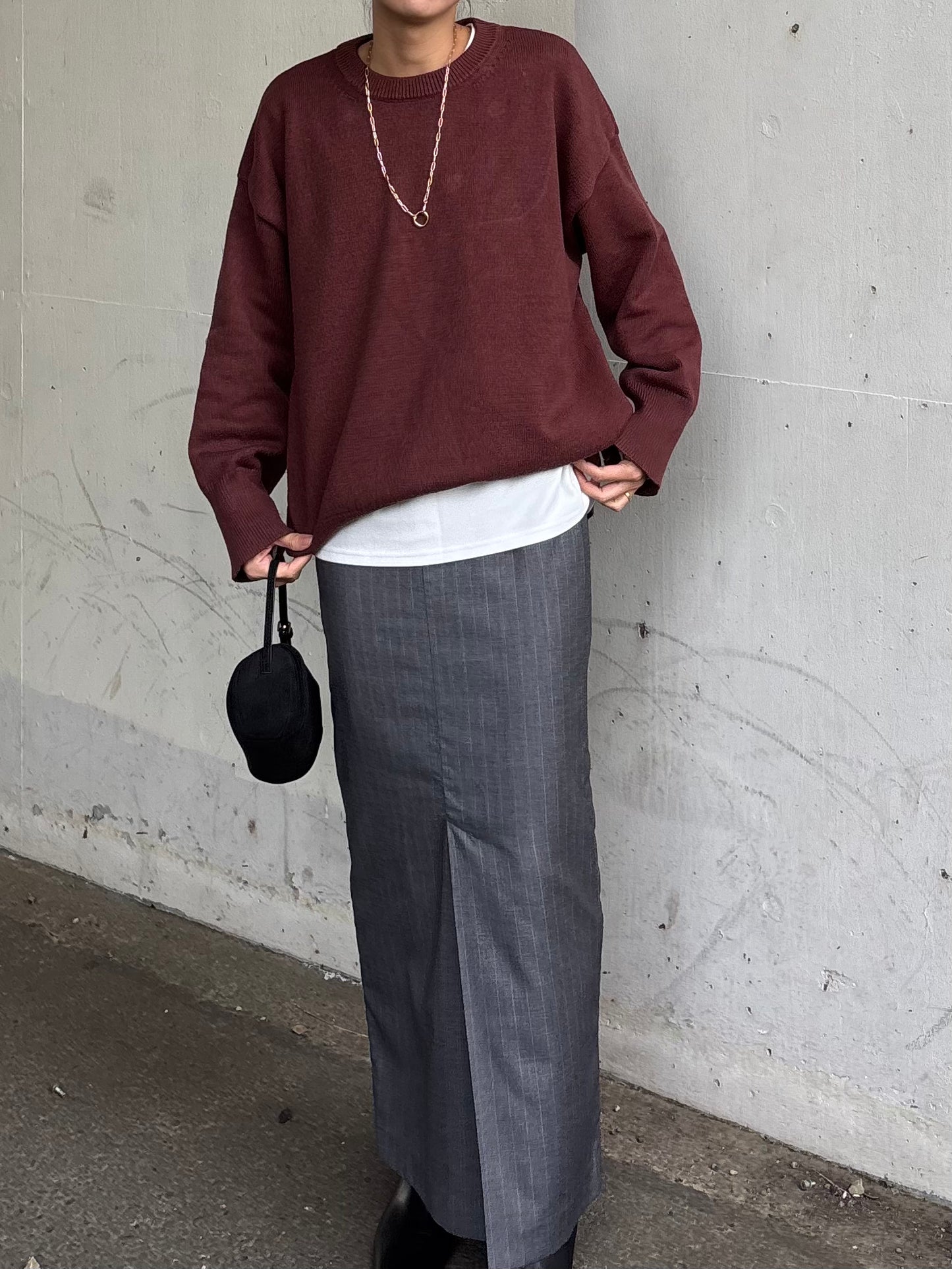 LONG SLEEVE SWEATER × ai04